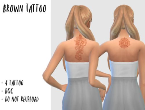 Brown Tattoo