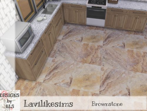 Brownstone Floor