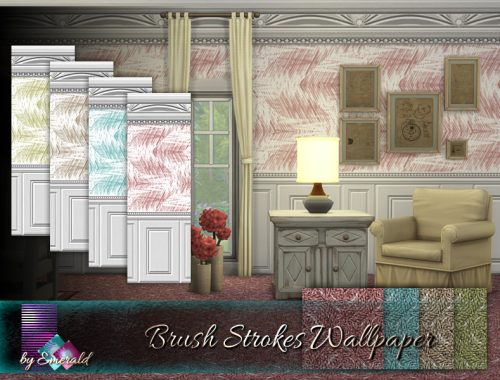 Brush Strokes Wallpaper