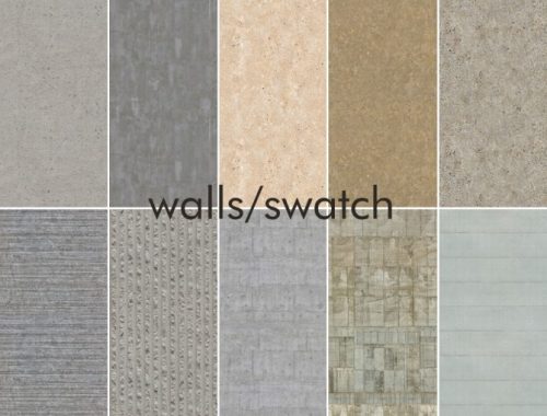 Brutalist walls at Riekus13