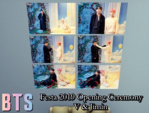 BTS Festa2019 Opening Ceremony Posters REQUIRES GET TO WORK