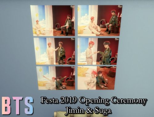 BTS Festa2019 Opening Ceremony Posters REQUIRES GET TO WORK
