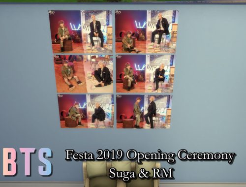 BTS Festa2019 Opening Ceremony Posters REQUIRES GET TO WORK