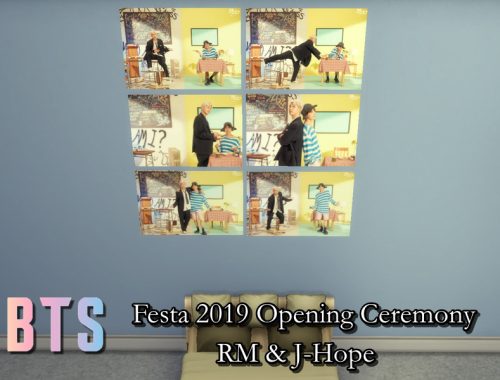 BTS Festa2019 Opening Ceremony Posters REQUIRES GET TO WORK