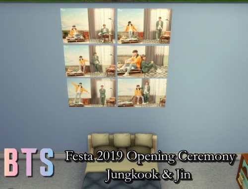 BTS Festa2019 Opening Ceremony Posters REQUIRES GET TO WORK
