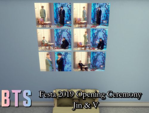 BTS Festa2019 Opening Ceremony Posters REQUIRES GET TO WORK