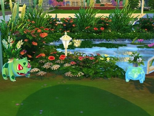 BULBASAUR + ODDISH PLANTER by Thiago Mitchell at REDHEADSIMS