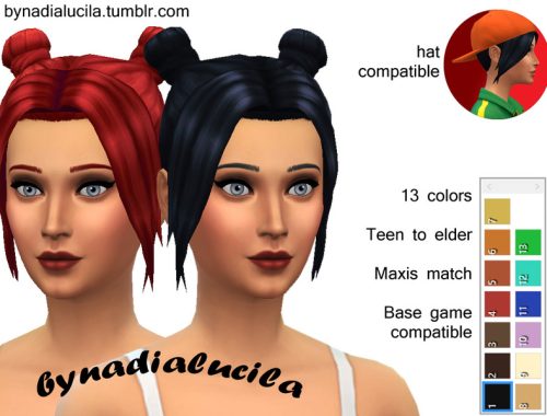 "Bunbun" Female Hair