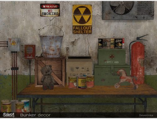Bunker decor