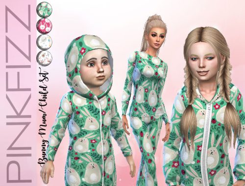Bunny Mum/Child Set - Get Together Needed