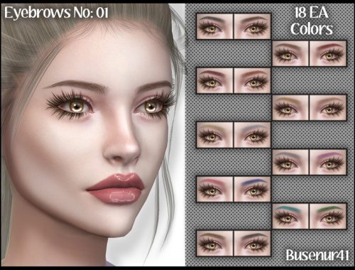 [Busenur41] Eyebrows N01