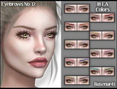[Busenur41] Eyebrows N12