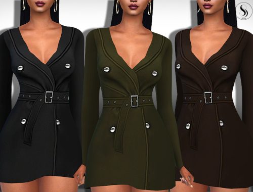 Business Lady Formal TrenchCoats