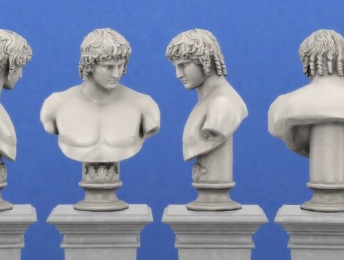 Bust of Antinous by TheJim07