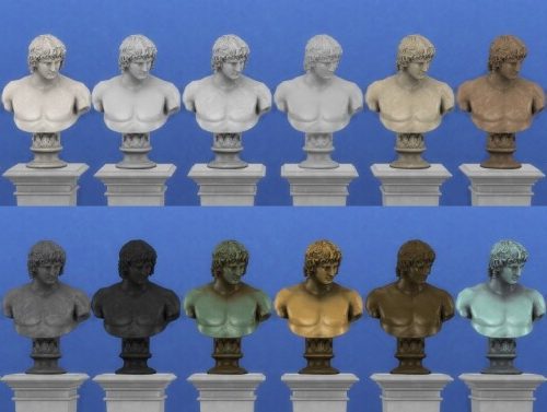 Bust of Antinous by TheJim07