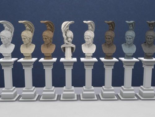 Bust of Ares by TheJim07 at Mod The Sims