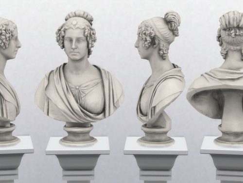 Bust of Lady Glenorchy by TheJim07 at Mod The Sims
