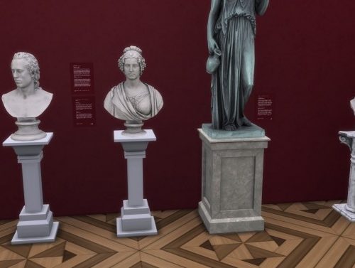 Bust of Lady Glenorchy by TheJim07 at Mod The Sims