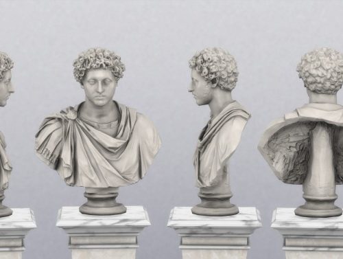 Bust of young Marcus Aurelius by TheJim07