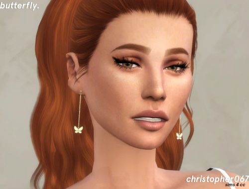 Butterfly Earrings / Christopher067