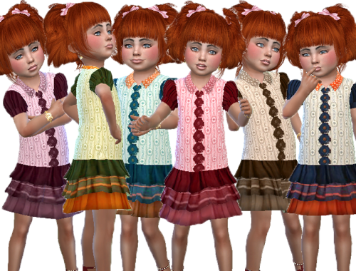 Button frill dress (Base game)