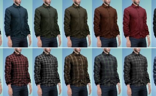 Button-Up Shirt at Darte77