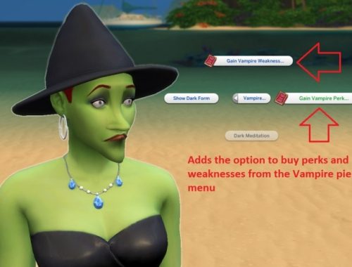Buy Vampire Perks and Weakness For Hybrids by Iced Cream at Mod The Sims