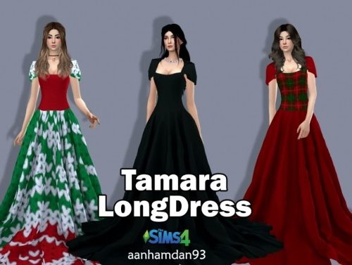 Tamara Long Dress at Aan Hamdan Simmer93