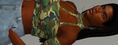 EVA HAIR 3 VERSION by Thiago Mitchell at REDHEADSIMS