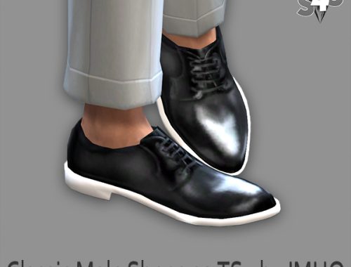 Classic Male Shoes #02 at IMHO Sims 4