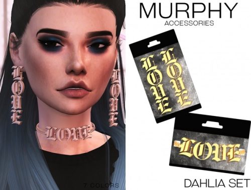 Dahlia Set by Victoria Kelmann at MURPHY