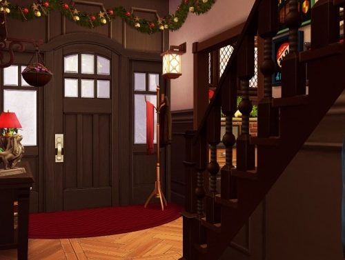 Tudor Revival Christmas at Jenba Sims