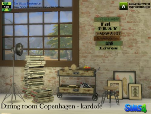 Dining room Copenhagen by kardofe