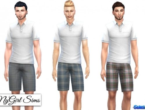 Plaid Chinos at NyGirl Sims