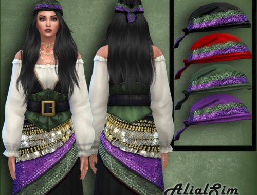 Gipsy outfit at Alial Sim