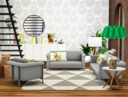 Modern Seating Collection at Simsational Designs