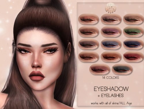 Eyeshadow (+Eyelashes) BS03