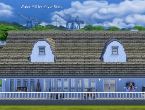 Water Mill with in and out swiming pool at Keyla Sims