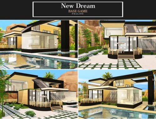 New Dream house by Pralinesims