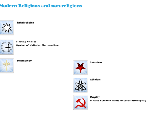 Religious Holiday Icon's