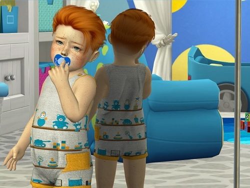 ANTO PUMA HAIR KIDS AND TODDLER by Thiago Mitchell at REDHEADSIMS – Coupure Electrique
