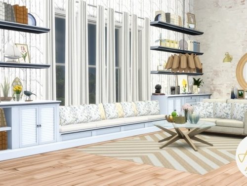 Hamptons Builtin Intergrated Furniture Options at Simsational Designs