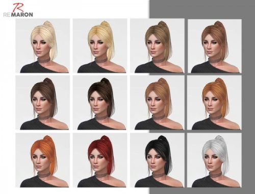 Barbiedoll Hair_001 Retextured by remaron