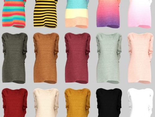 Hazel Sweater Dress at Daisy Pixels