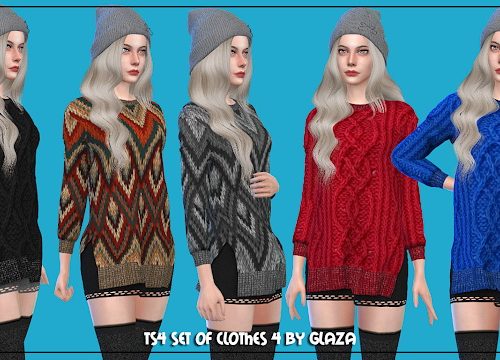 Set of clothes 4 at All by Glaza