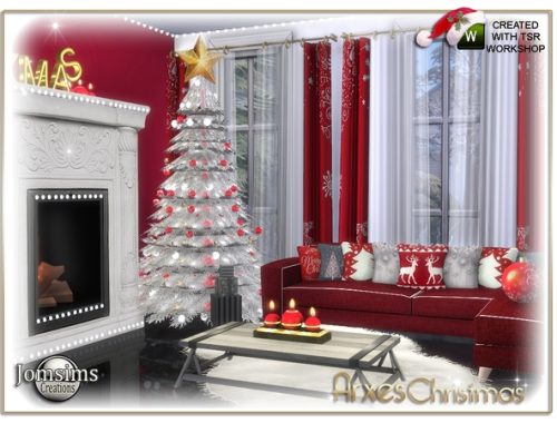 Arxes christmas living room by jomsims