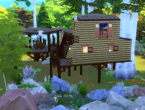 Cabane perche by valbreizh at Mod The Sims
