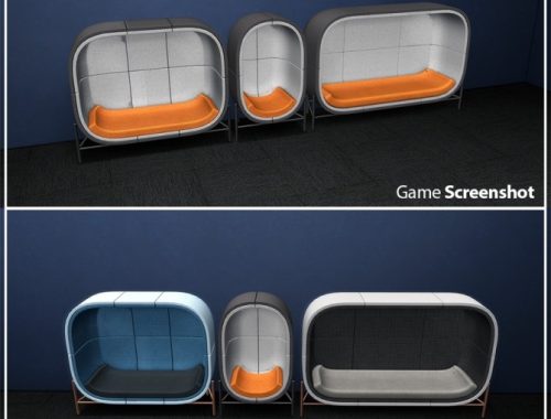 Cabinet Living Set (P) at Paco Sims