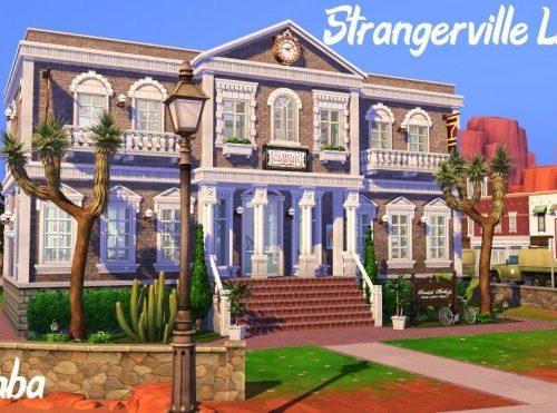 Cactus Cantina and Strangerville Library at Jenba Sims