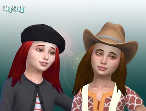 Frances Hair retextured for girls